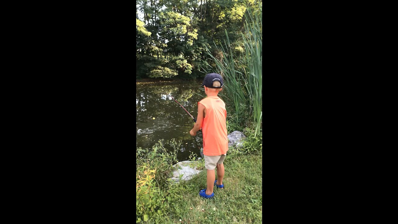 Fishing with my Champ!