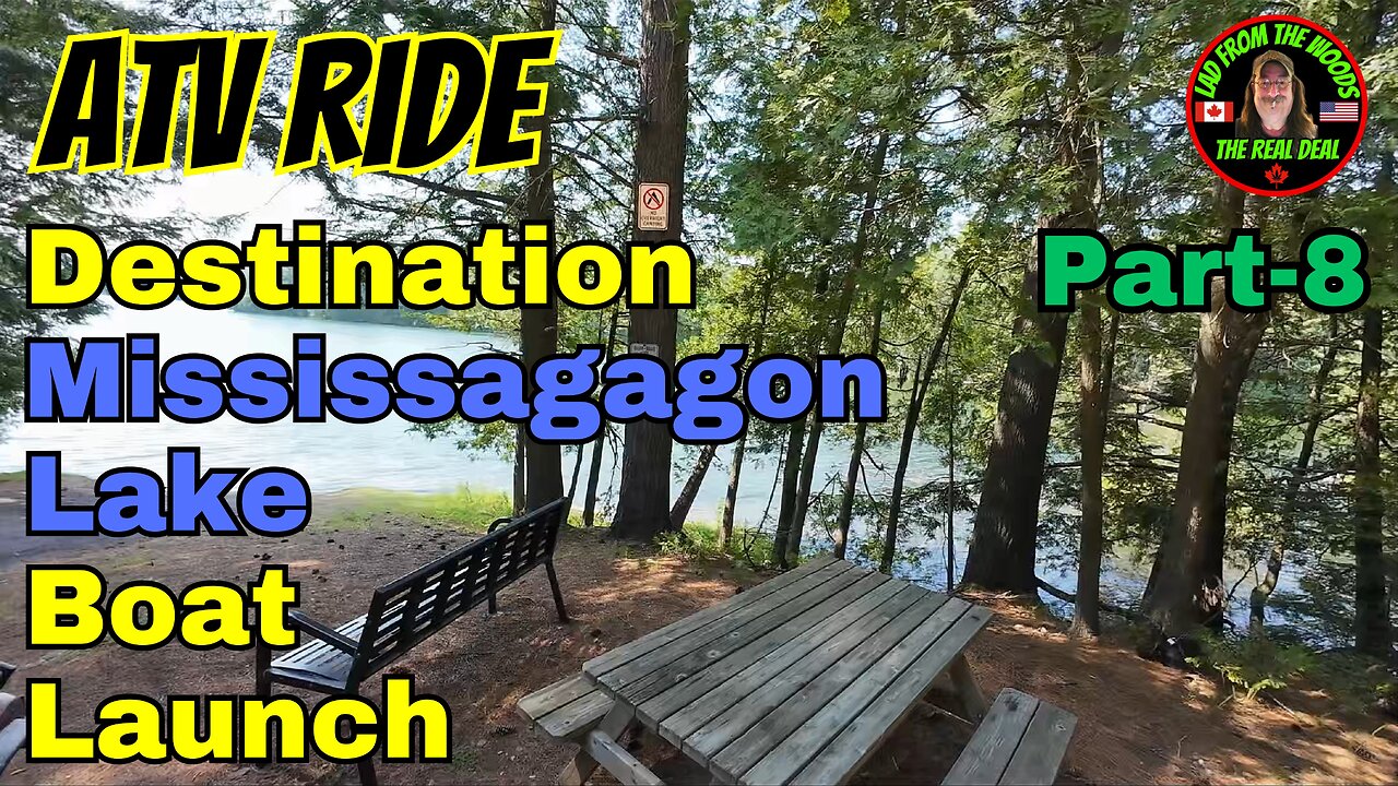 06-18-24 | ATV Ride Destination Mississagagon Lake Boat Launch | Part-8