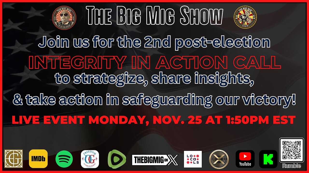 Join Us for the 2nd Post-Election Integrity In Action Call In Safeguarding Our Victory!