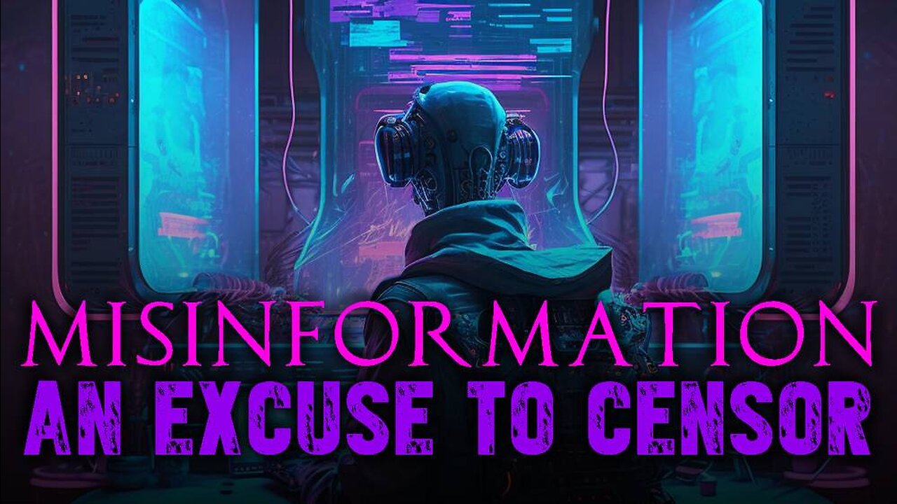"MISINFORMATION" Crackdown Incoming!