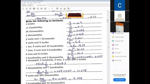 Math B Class 5 06 01 2021