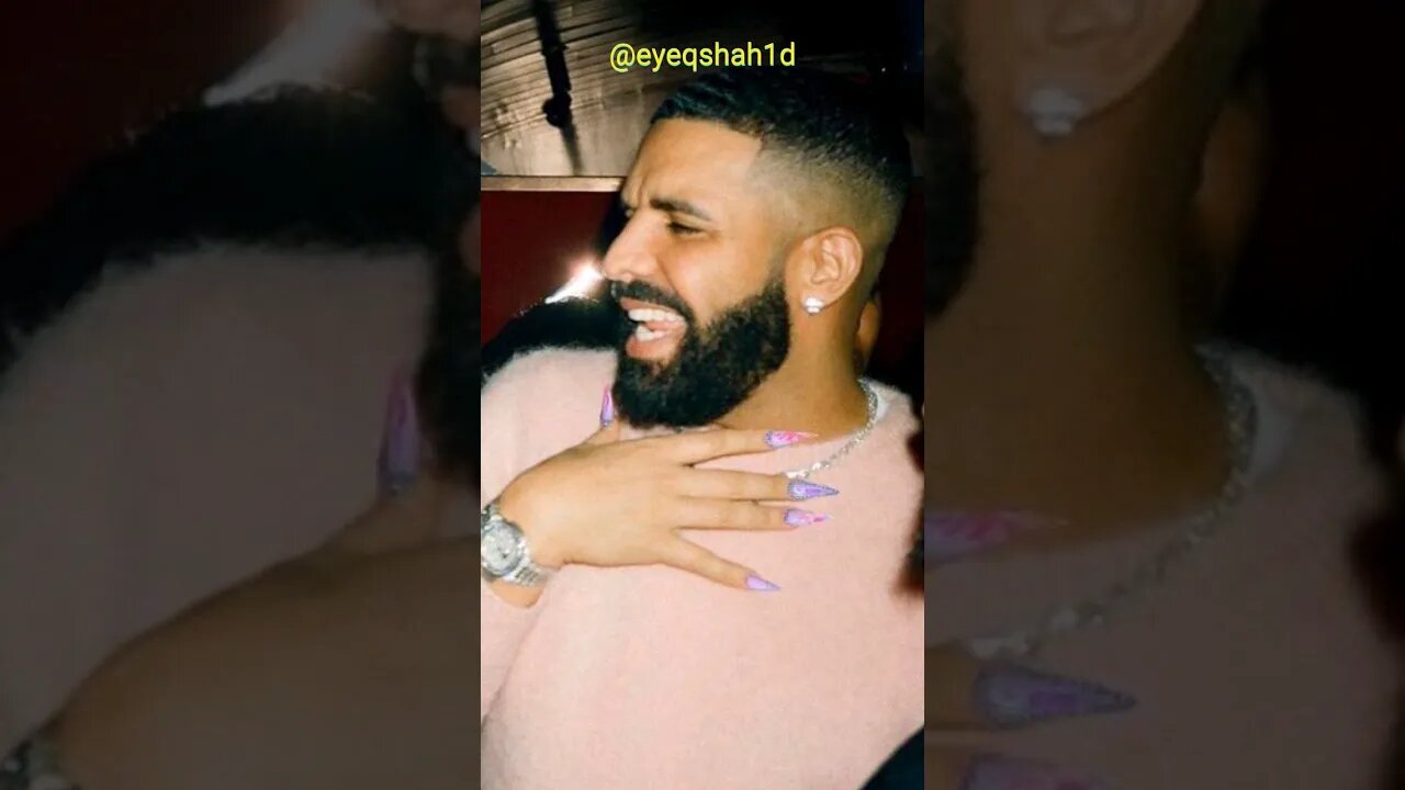 Drake PAINTS HIS NAILS AGAIN‼️😮