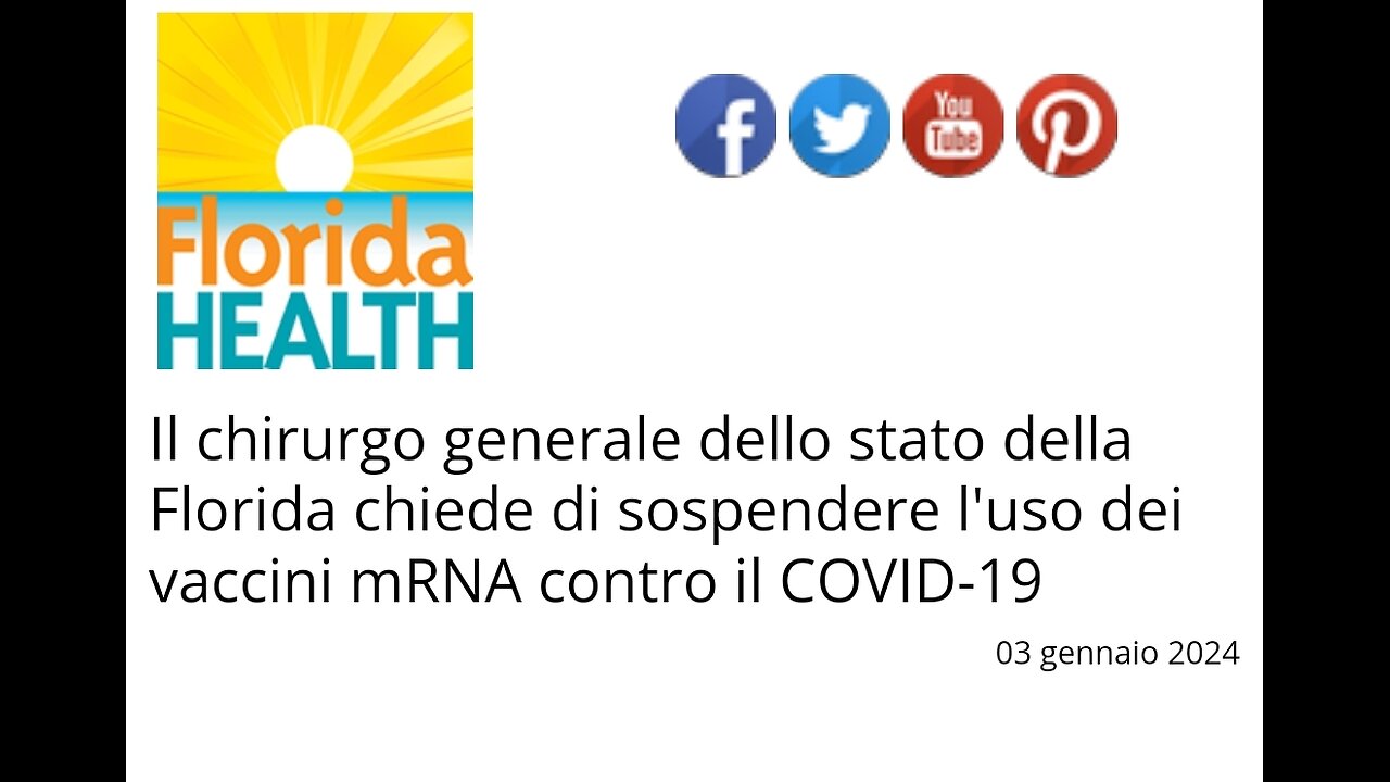 INOCULAZIONI MRNA: "LE FIALE MRNA DI PFIZER E MODERNA SONO CONTAMINATE DAL PATOGENO ONCOGENO SV40" [le fonti sono in descrizione]