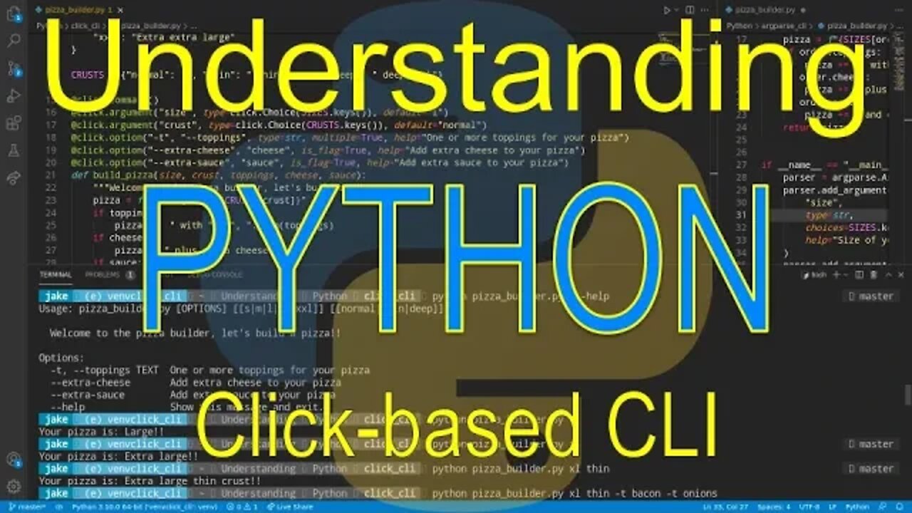 Understanding Python: Click-based CLI