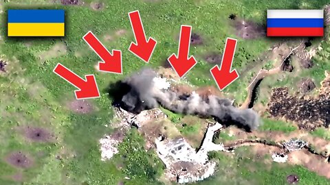 Russian forces targeting Ukrainian positions near Avdiivka, Donetsk Oblast.