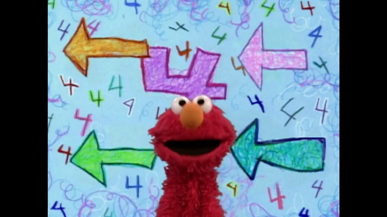 Elmo in Numberland.