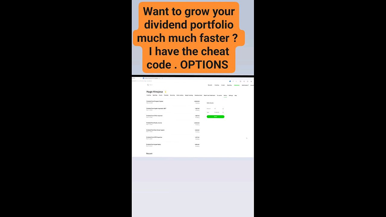 The cheat code to grow a dividend portfolio much faster is Options Trading , Cash Secure Puts
