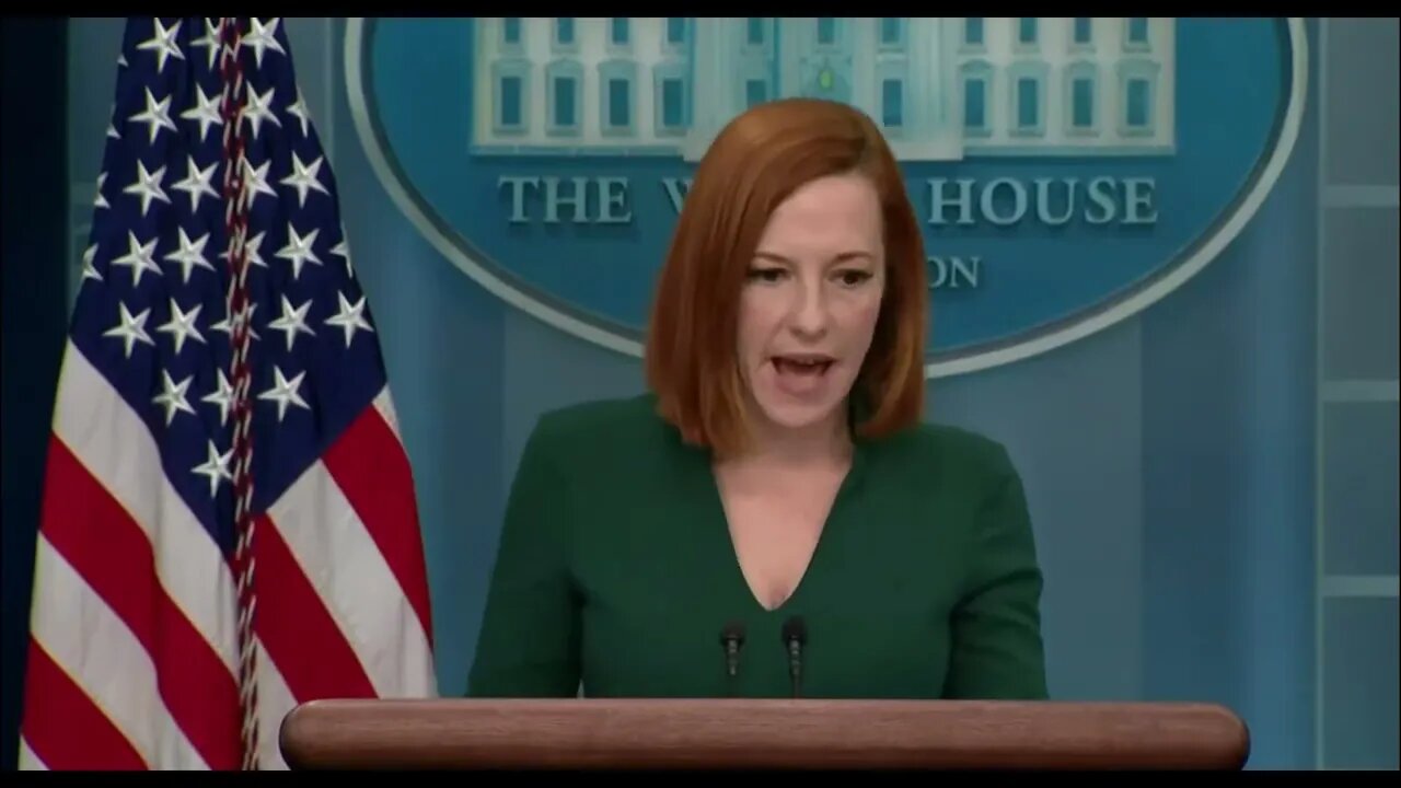 #JenPsaki: We Desperately need the 22Billion in #COVID Money