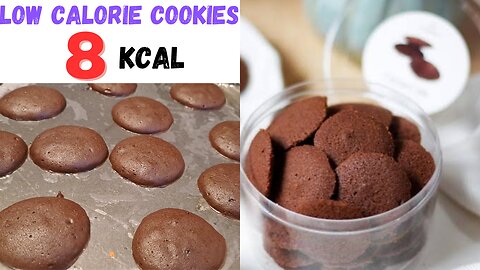 Low calorie cookies have only 8 calorie-best weightloss chocolate cookies ever