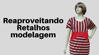 Reaproveitando retalhos modelagem