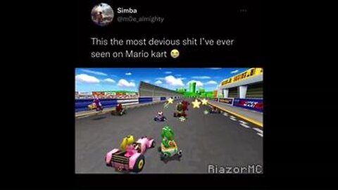 THE MOST DEVIOUS THING I'VE EVER SEEN IN MARIO KART HISTORY