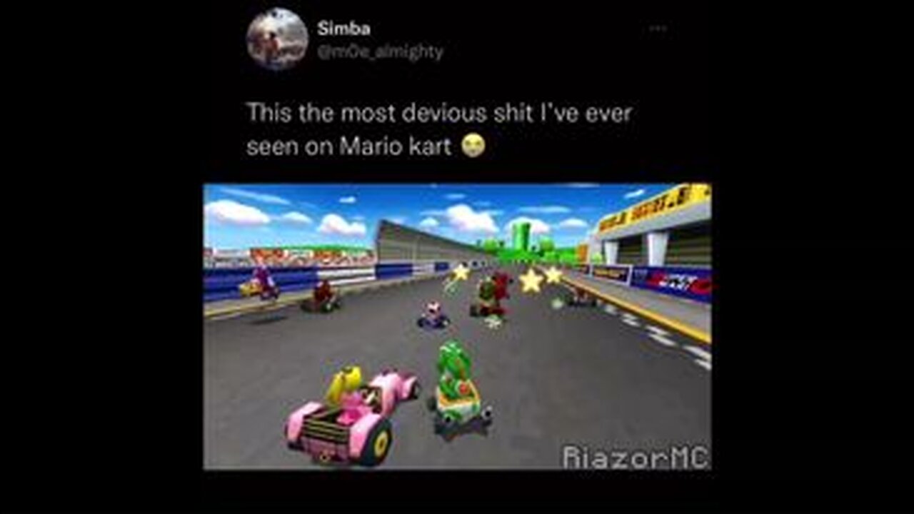 THE MOST DEVIOUS THING I'VE EVER SEEN IN MARIO KART HISTORY