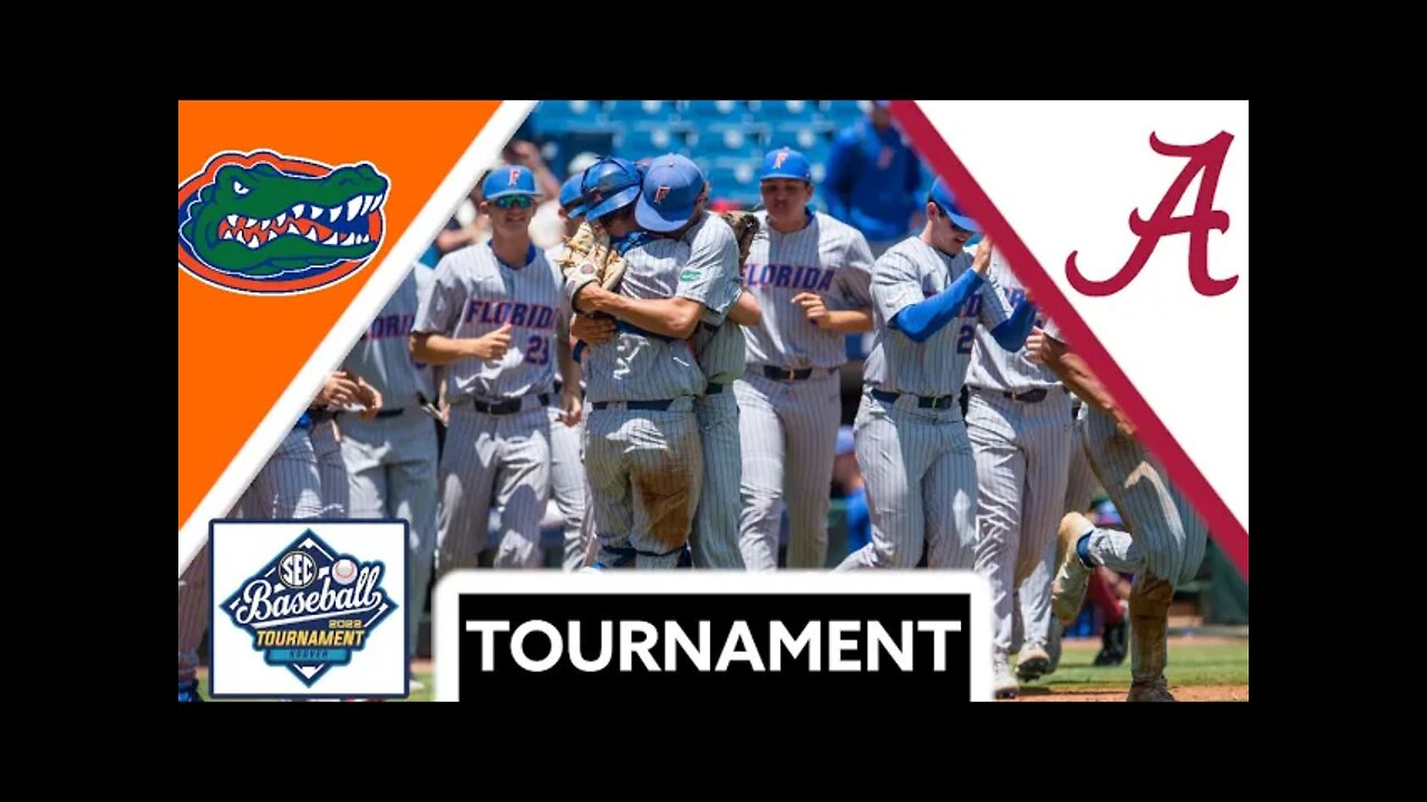 Florida vs Alabama Highlights SEC Tournament | 2022 College Baseball Highlights