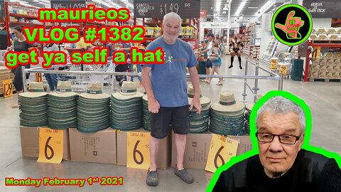 maurieos VLOG #1382 get ya self a hat