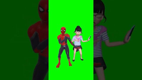 Vídeo de Animação - Homem Aranha Spider Man #shorts