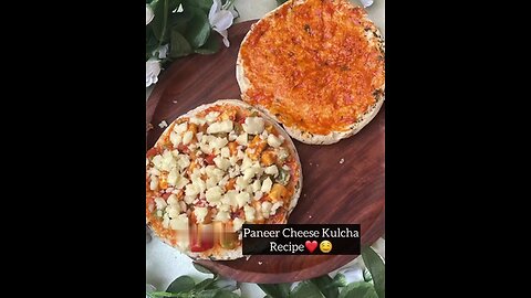 paneer cheese kulcha recipe😋🥰