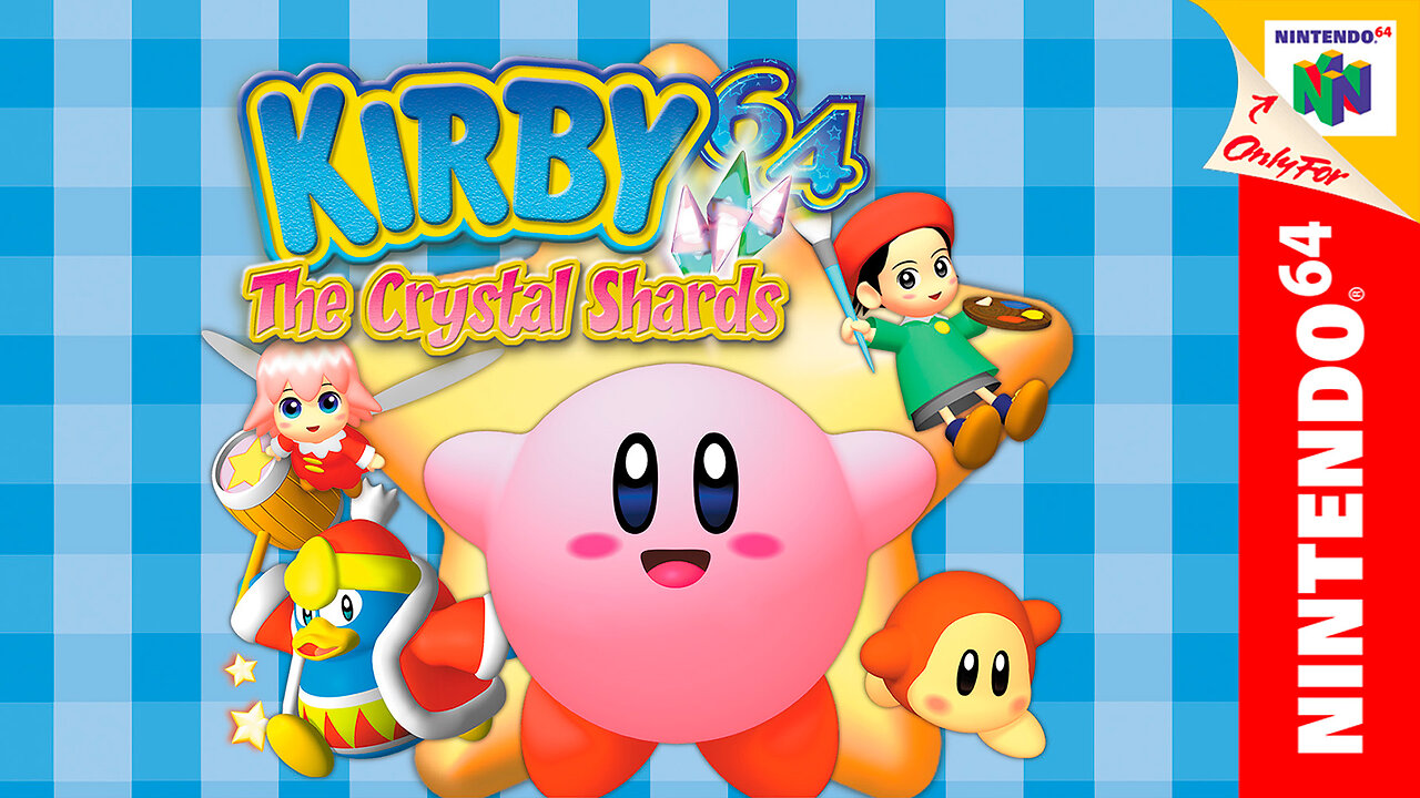 Kirby 64: The Crystal Shards (N64) - Full Game Walkthrough / Longplay