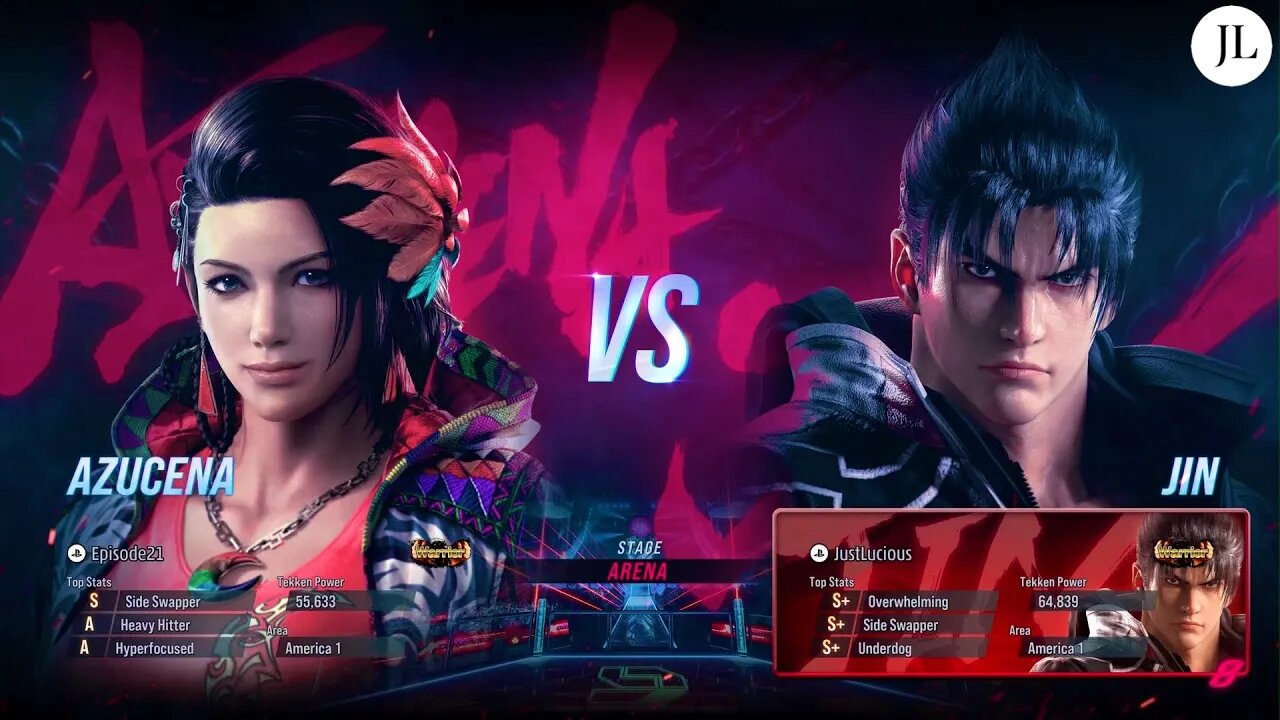 TEKKEN 8 - Azucena vs Jin (FT2) (Closed Beta Test)