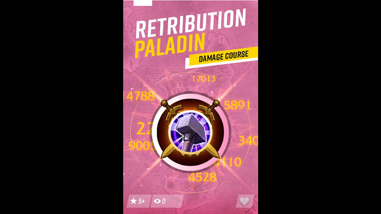 Retribution Paladin Dealing Sustained Damage