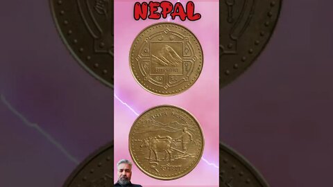 Nepal 2 Rupees 2006.#shorts #education #coinnotesz