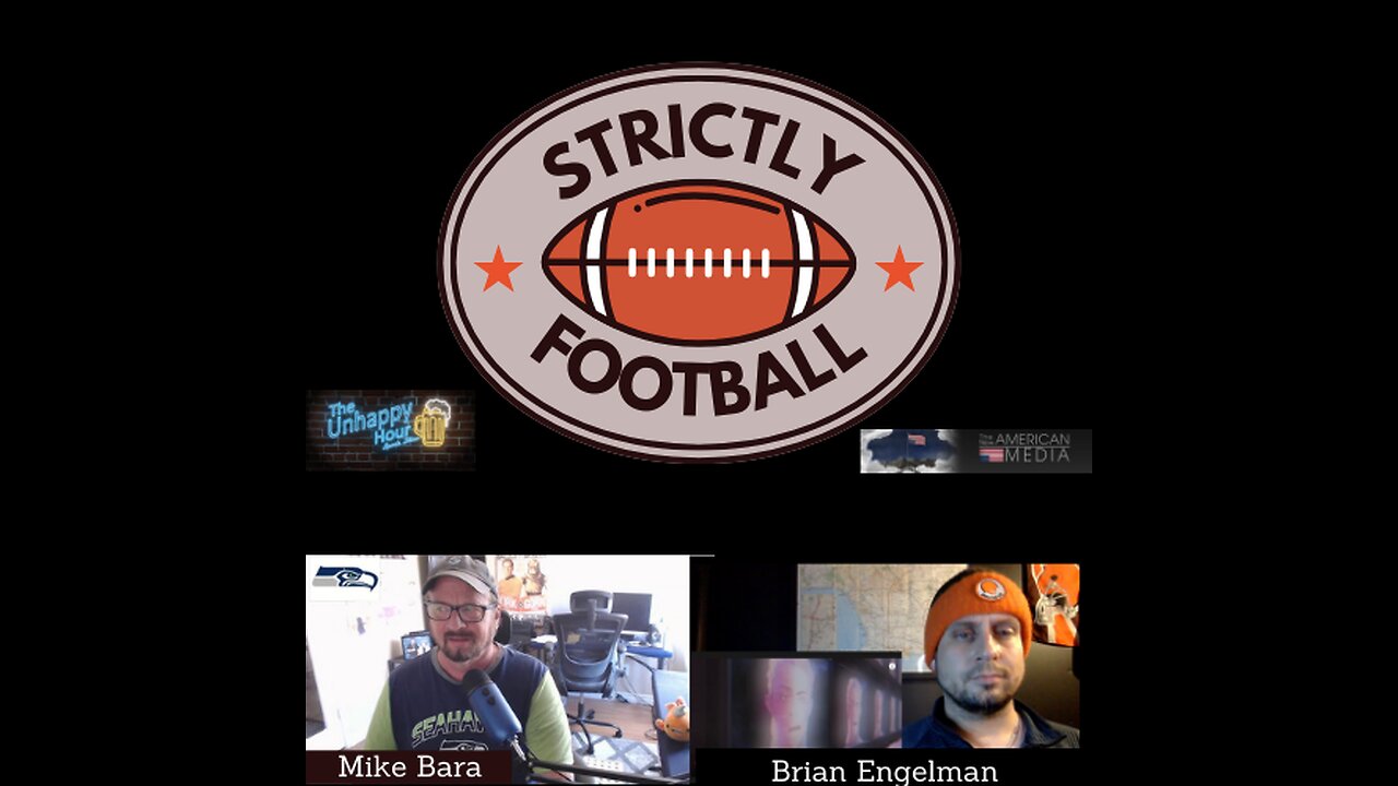 STRICTLY FOOTBALL - W/ Brian Engelman & Mike Bara - Episode #10 - NFL Week 9 Recap & Week 10 Preview.