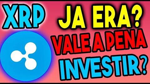 RIPPLE XRP O QUE ESTÁ ACONTECENDO - MUITO CIUDADO COM A XRP