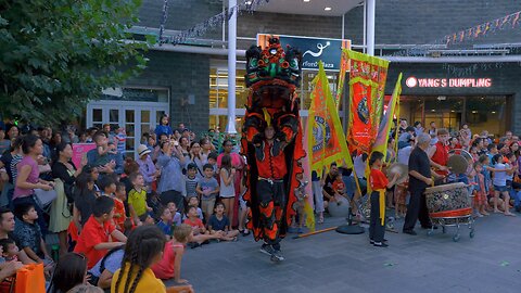 Firecracker Lion Dance Waterford Plaza CNY Chinese New Year Perth Australia