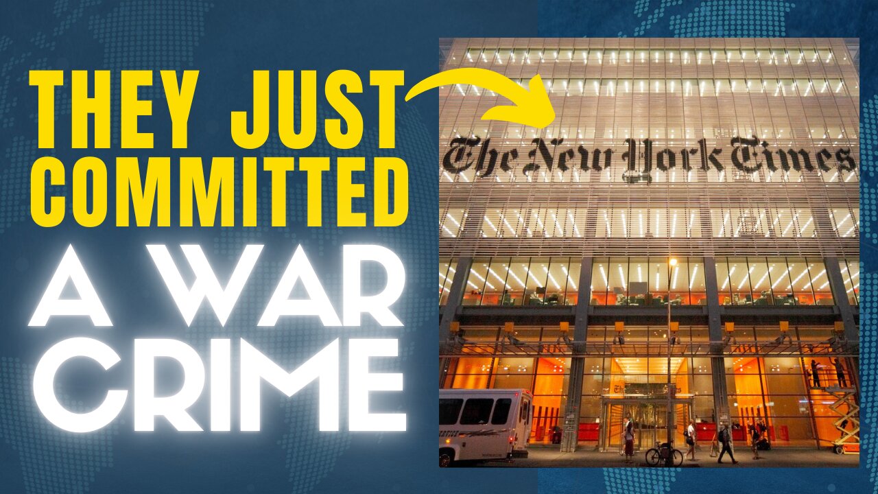 The Newest WAR CRIME of the New York Times. Exposing Russian PoWs.