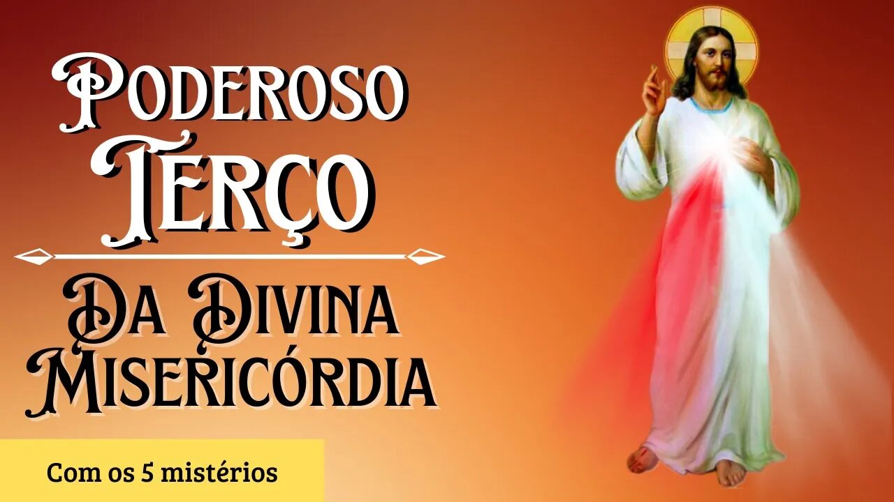 Poderoso Terço da Divina Misericórdia