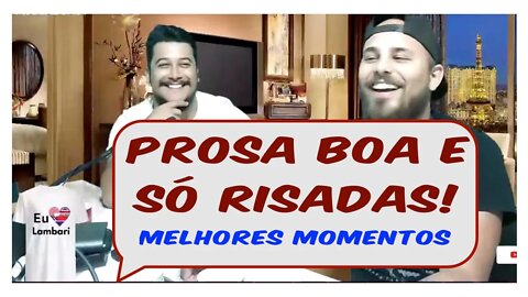 #CortesdoProsa com Filipe & Lorenzato - muitas risadas estes são Incríveis! - highlights