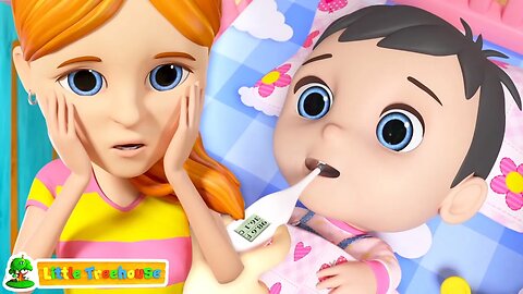 Sick Song + More Kindergarten Rhymes & Cartoon Videos for Babies