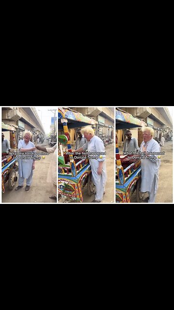 What the hell happened to donald trump 😭