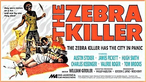 William Girdler THE ZEBRA KILLER 1974 Police Can't Catch a Serial Killer Who Uses a Disguise FULL MOVIE