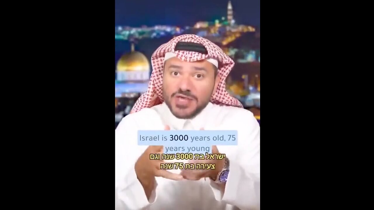 A Muslim provides a brief history of Israel and "Palestine" in 1 minute