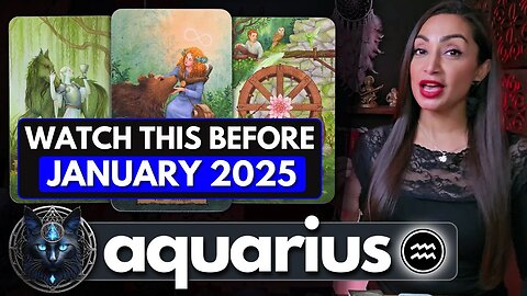 AQUARIUS ♒︎ "If This Showed Up For You ~ YOU Need To Watch It!" 🐞 Aquarius Sign ☾₊‧⁺˖⋆