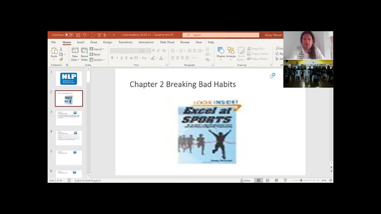 Australasian Soccer Academy webinar segment ,Breaking Bad Habits