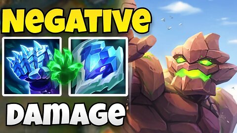 Malphite Takes Negative Damage