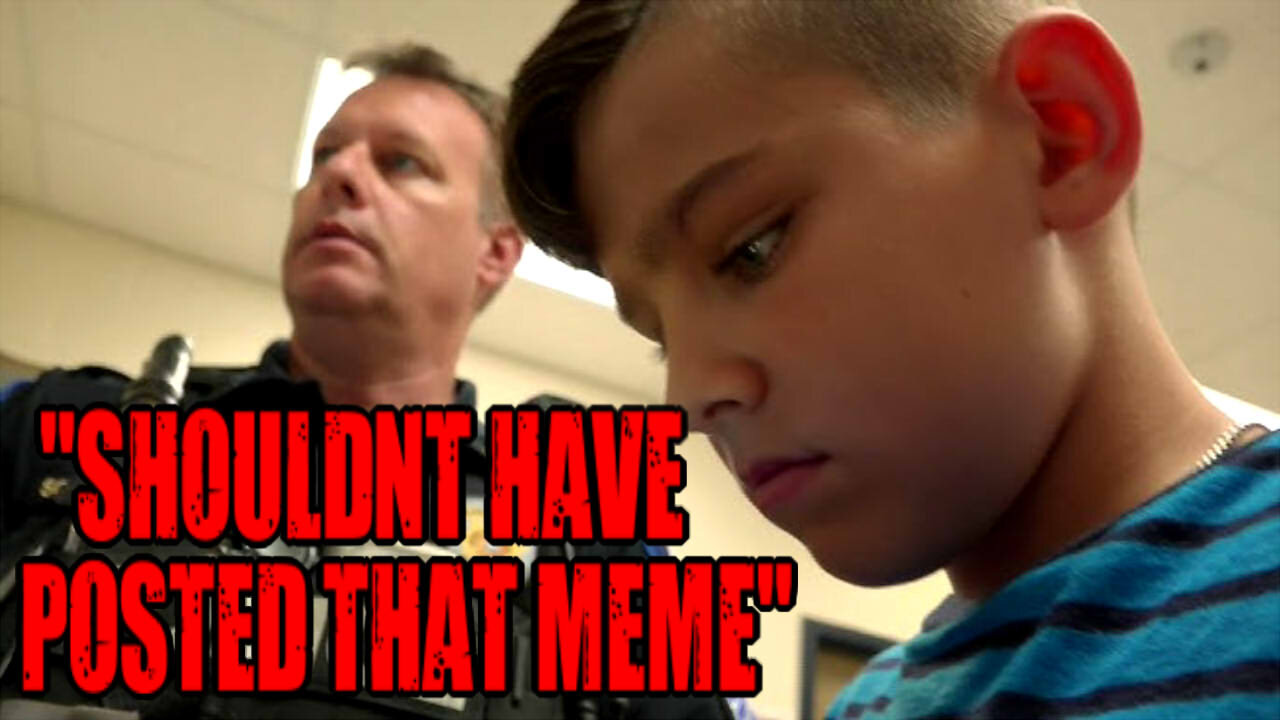 11 Year Old ARRESTED Over Meme