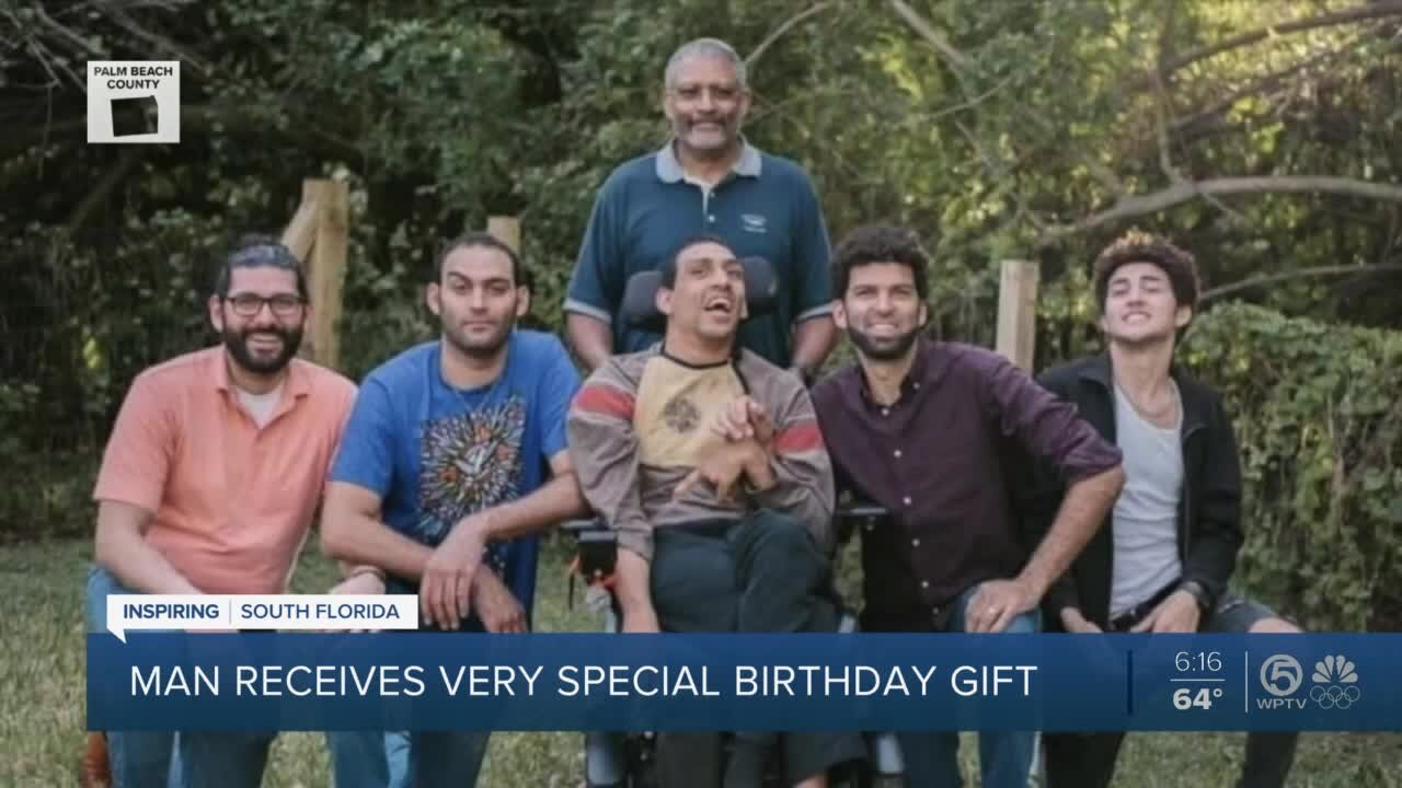 International Community pulls through to make special needs Loxahatchee man birthday wish come true