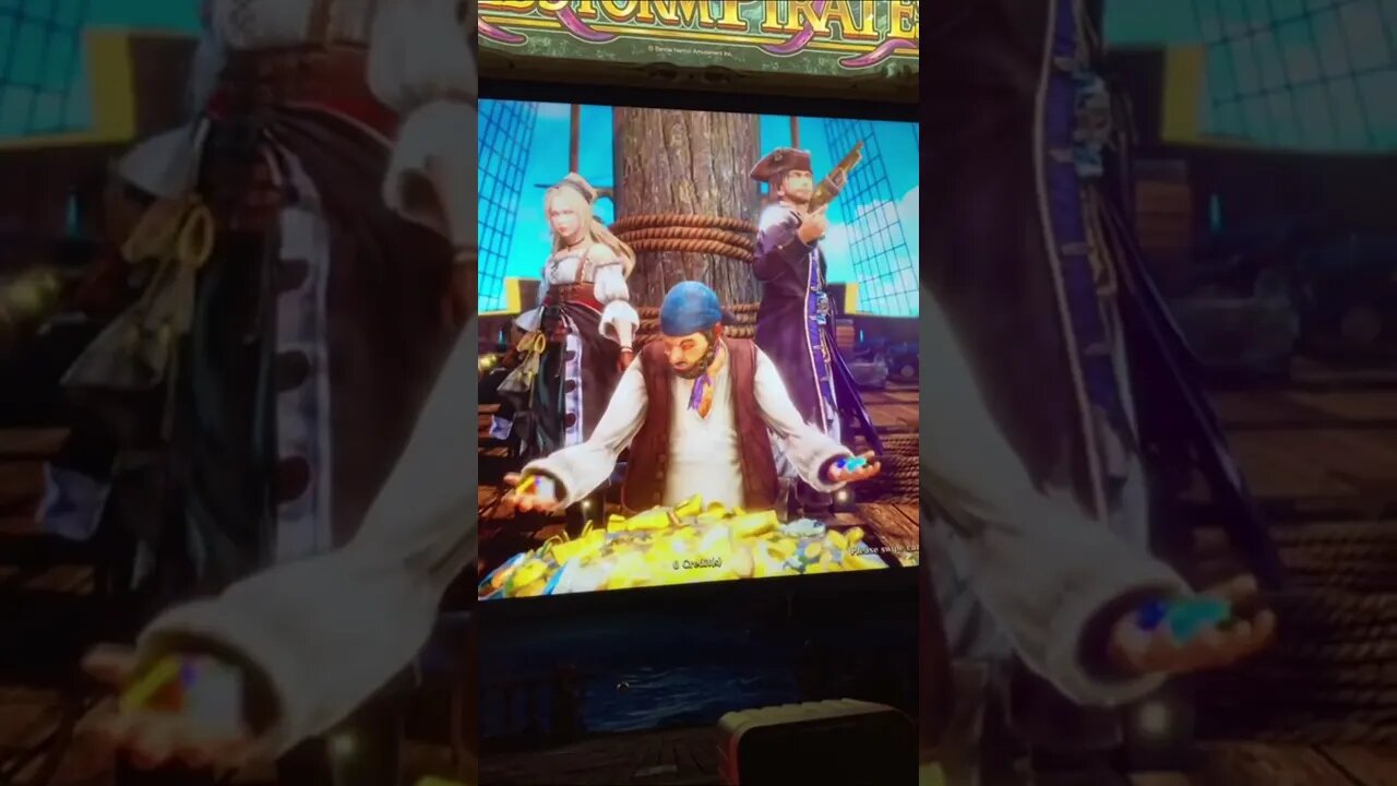 GoldStorm Pirates - Quick Look #arcade #namco #videogames