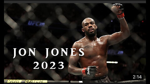 JON ”bones” JONES highlights , THE LEGEND