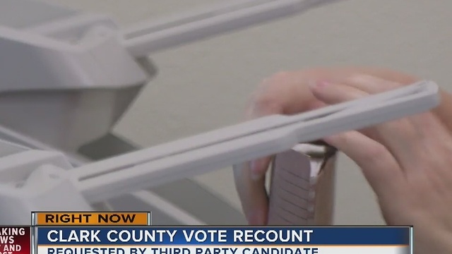 Clark county joins Nevada recount