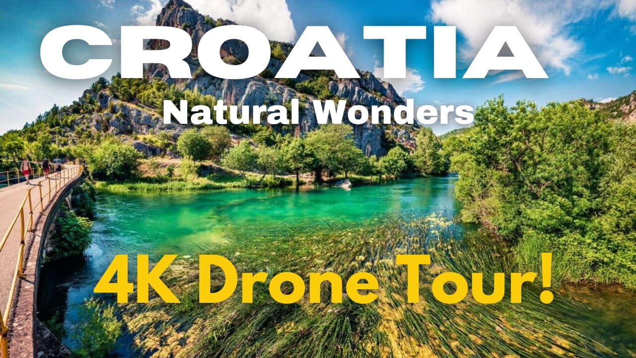 Croatia's Mountain Landscapes in 4K Drone Video 🏔️ #DroneViews #NatureLovers"