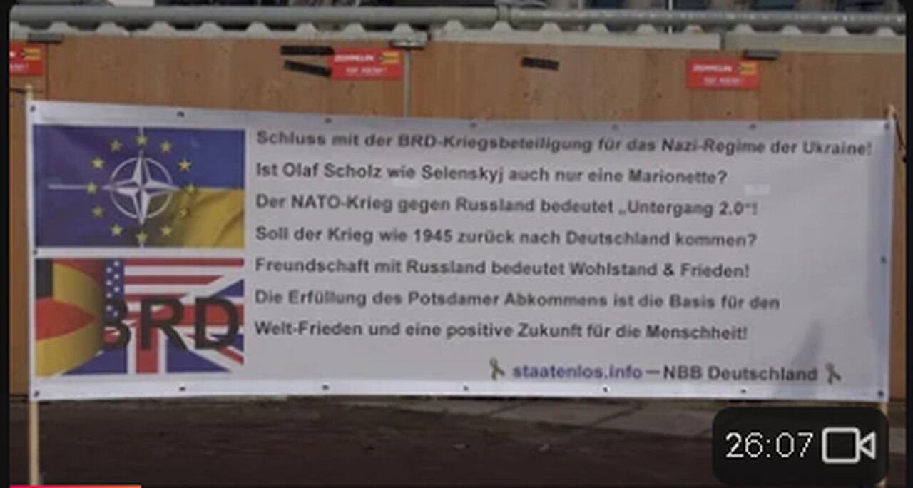 Kundgebung gegen den NATO-Krieg gegen Russland! Berlin 24. Februar 2024 - Teil 4