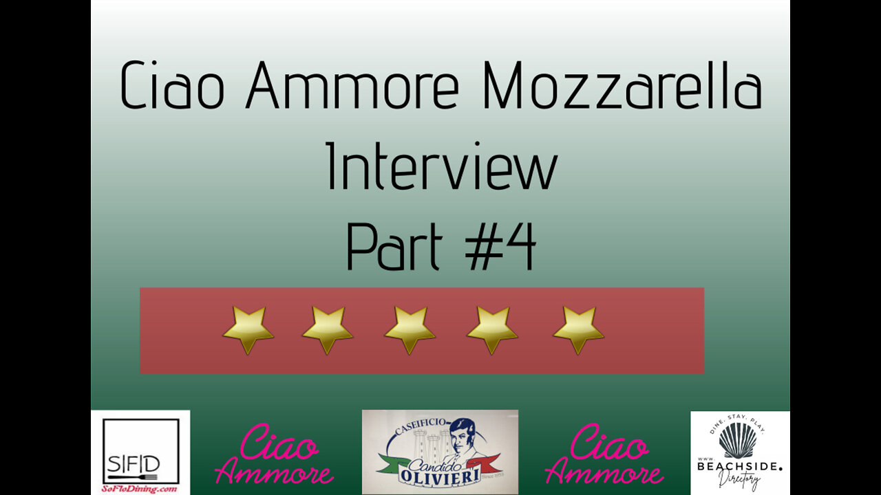 Who’s at The Chef’s Table with Chef Dan? Ciao Ammore: Secrets Revealed! Part iV