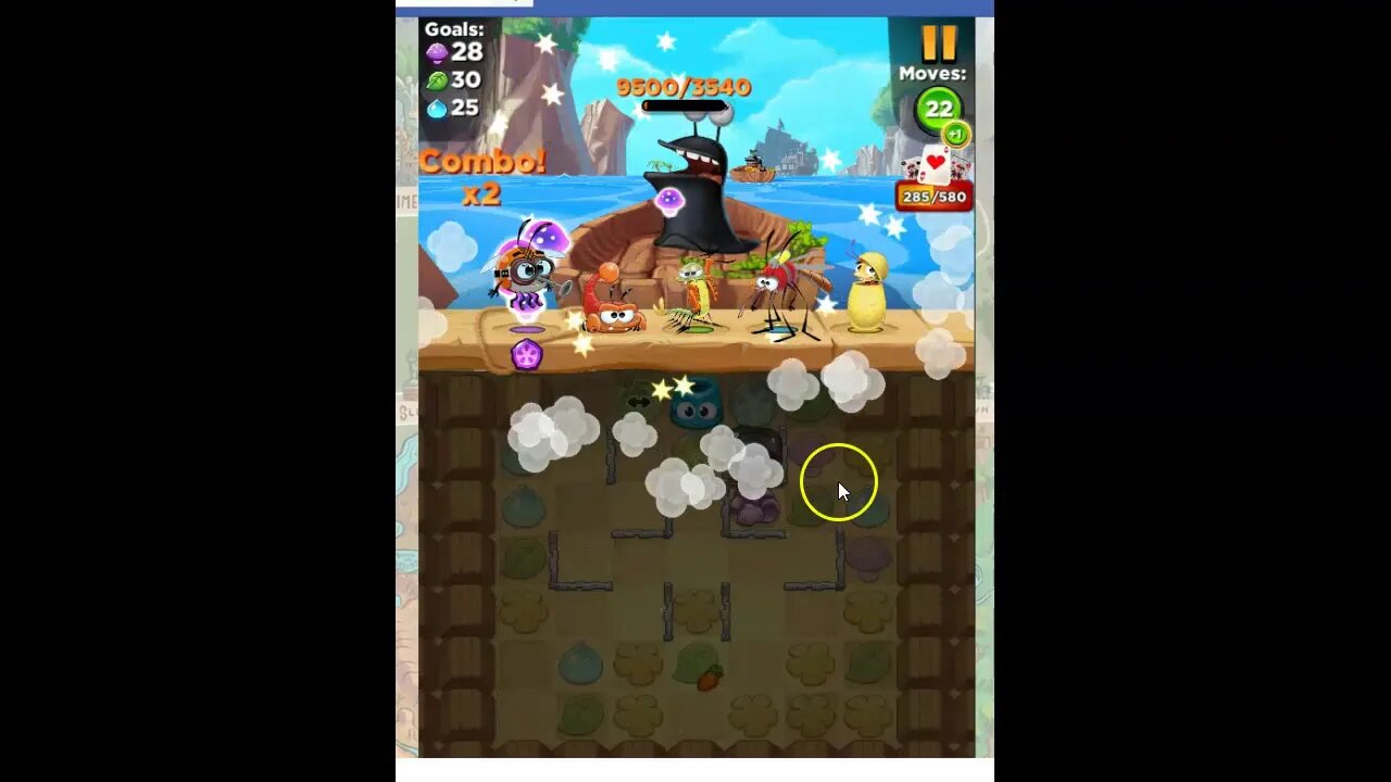 Best Fiends Level 144 Audio Talkthrough