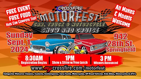 Motorfest 2024 (11 am Service) | Crossfire Healing House