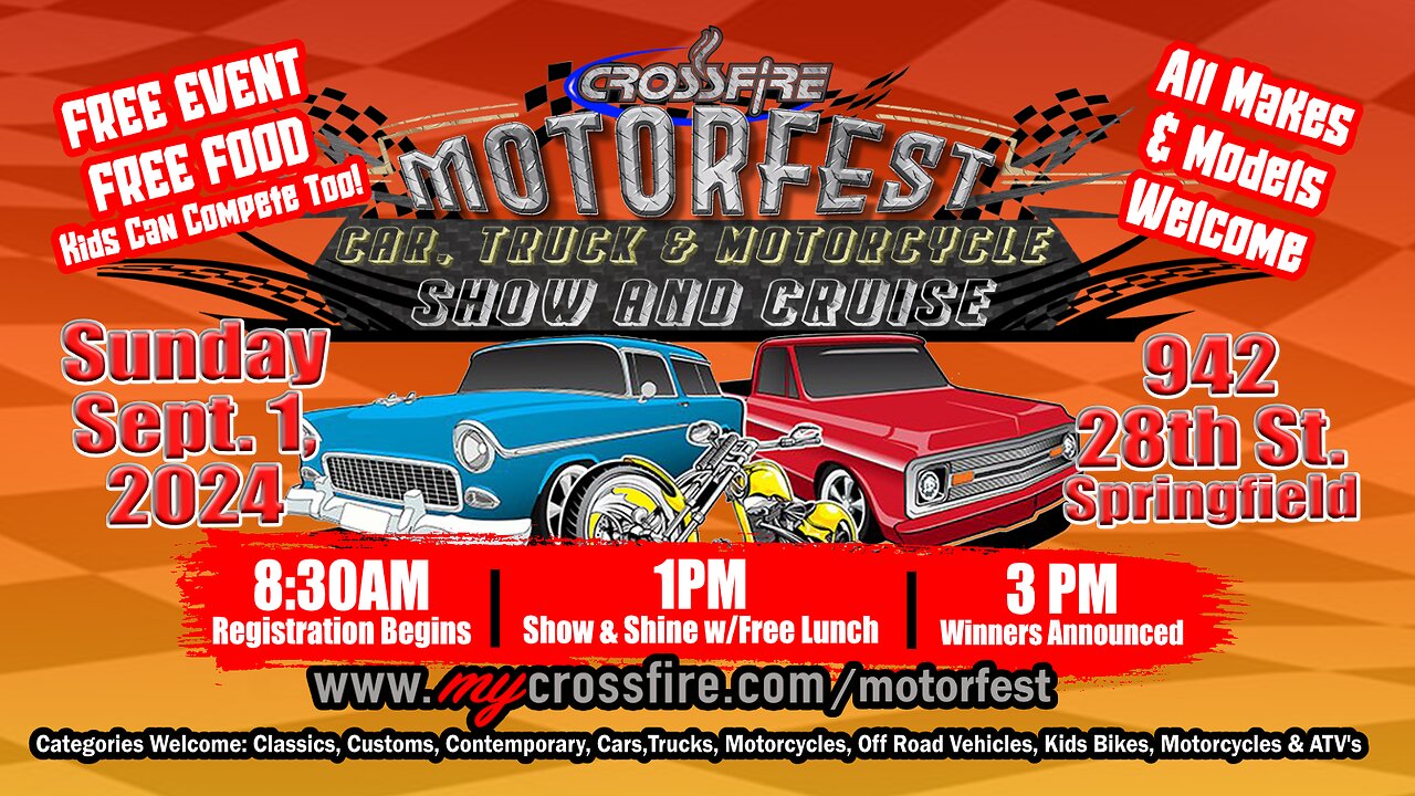 Motorfest 2024 (11 am Service) | Crossfire Healing House