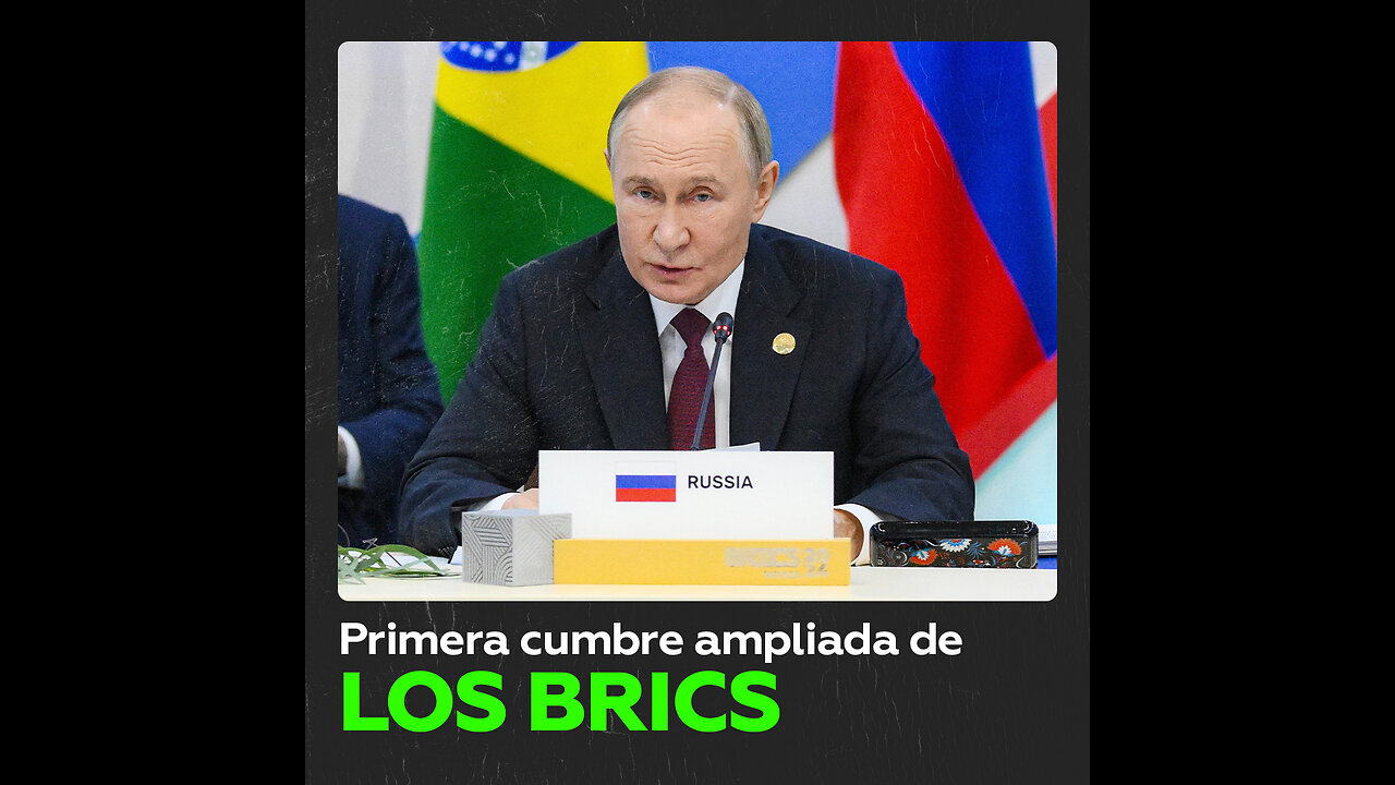 Putin da la bienvenida a los miembros de los BRICS a la primera reunión en formato ampliado