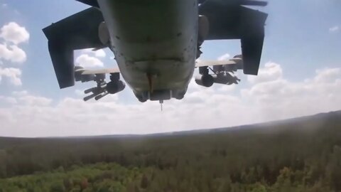 Combat Sorties Of Russian Ka-52 "Alligator" & Mi-8AMTSh "Terminator" Helicopters Crews, Ukraine